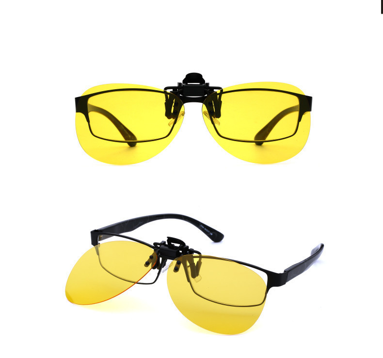 Polarizēts nakts redzamības briļļu klips