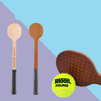 Racheta de tenis din lemn