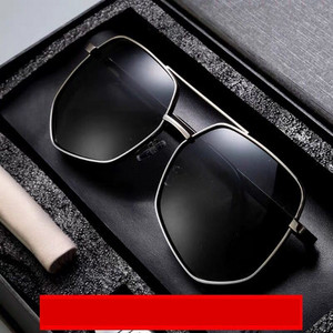 Polarizētas vīriešu saulesbrilles ar metāla rāmi