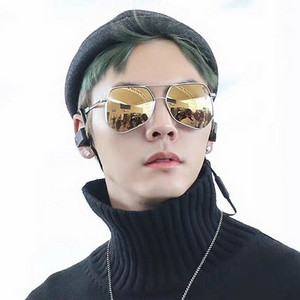 Polarizētas vīriešu saulesbrilles ar metāla rāmi