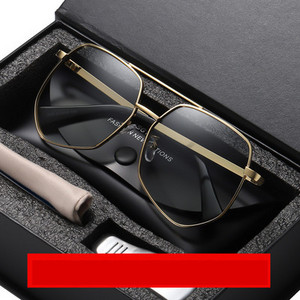 Polarizētas vīriešu saulesbrilles ar metāla rāmi