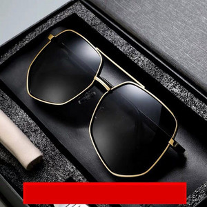 Polarizētas vīriešu saulesbrilles ar metāla rāmi