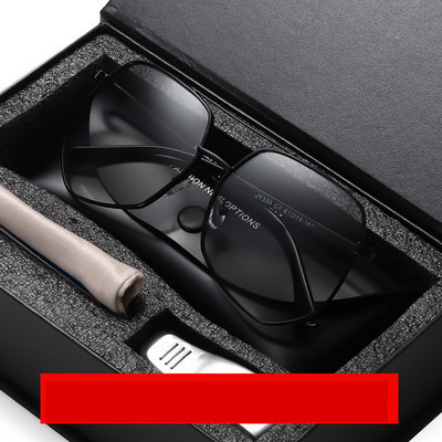 Polarizētas vīriešu saulesbrilles ar metāla rāmi