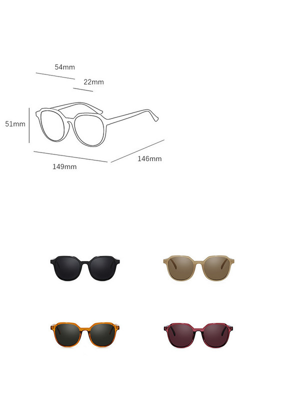 Γυναικεία γυαλιά απλό μοντέλο με λεπτό σκελετό