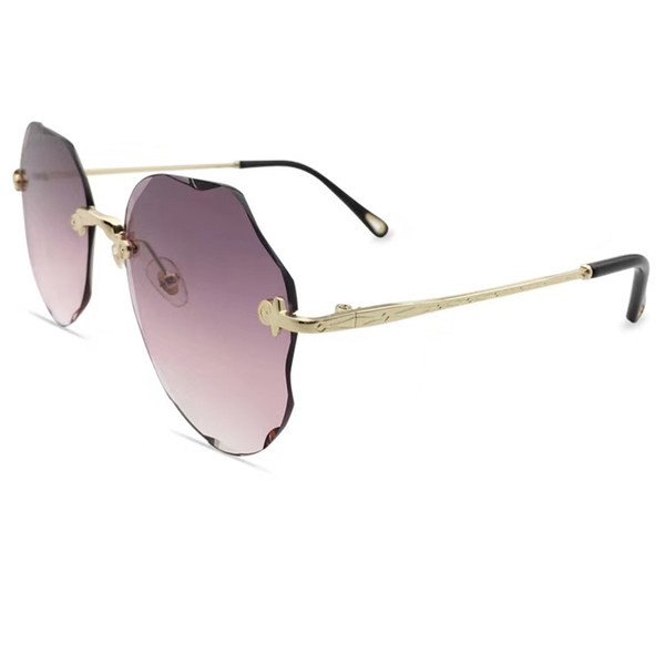 Γυναικεία στρογγυλά γυαλιά με λεπτό πλαίσιο