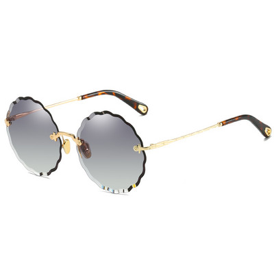 Слънчеви дамски очила в кръгла форма - няколко цвята