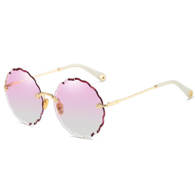 Слънчеви дамски очила в кръгла форма - няколко цвята