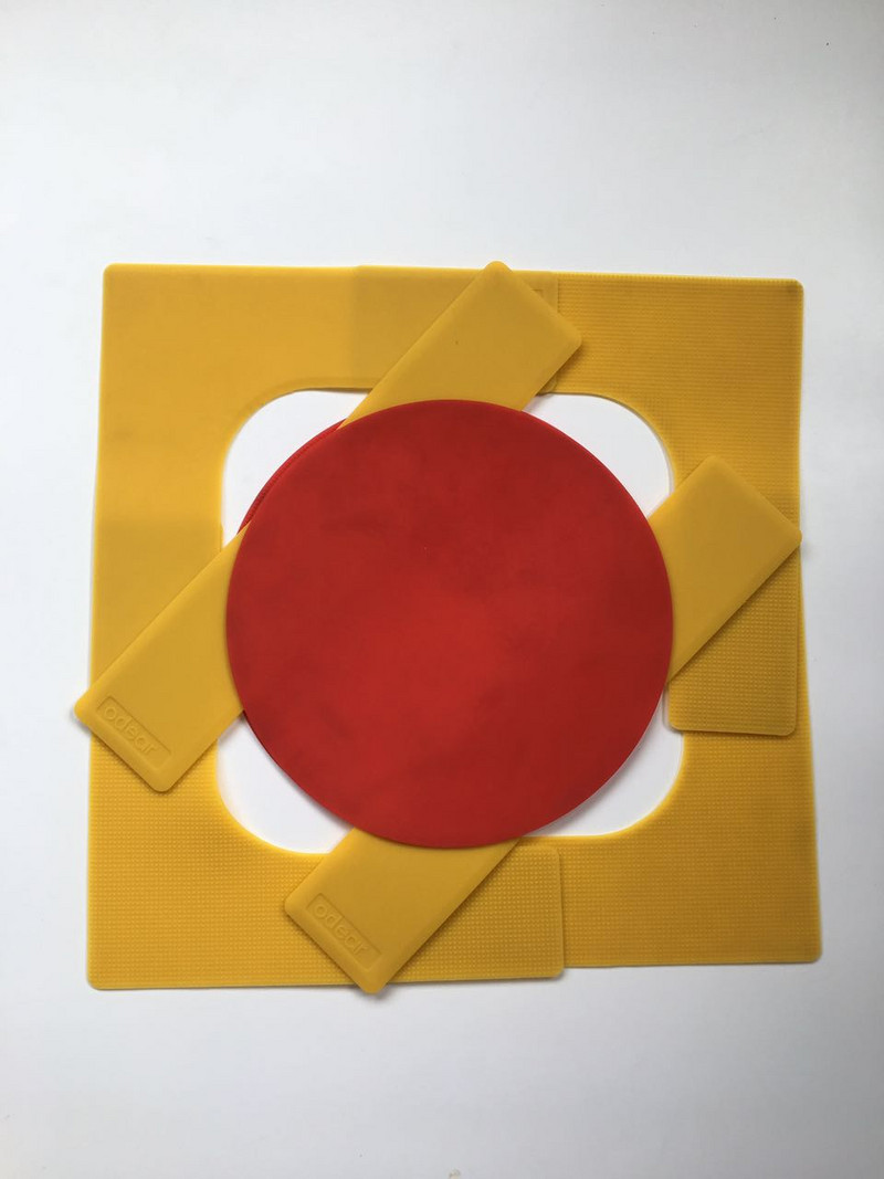 Silikona marķēšanas komplekts badmintonam no 16 daļām