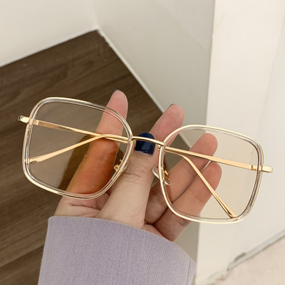 Модерни слънчеви очила с квадратна форма и тънка рамка