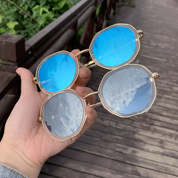 Sieviešu ovālas saulesbrilles ar UV aizsardzību