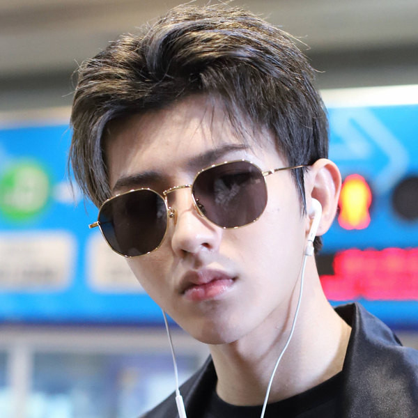 Muške okrugle naočale s tankim okvirom