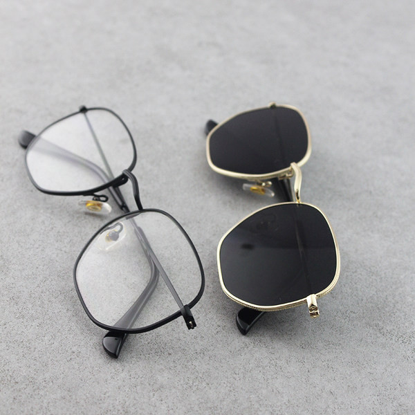 Muške okrugle naočale s tankim okvirom