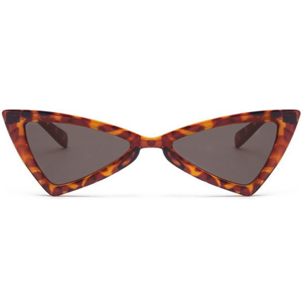 Ρετρό τριγωνικά γυαλιά ηλίου για γυναίκες