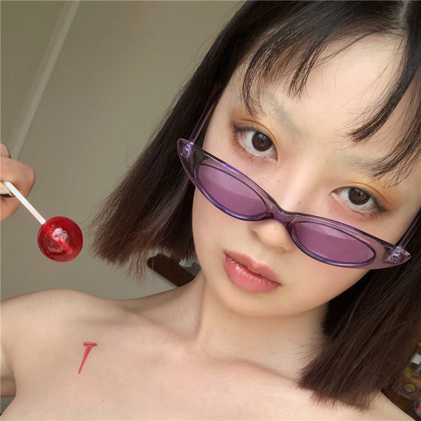 Ženske sunčane naočale u obliku mačjeg oka