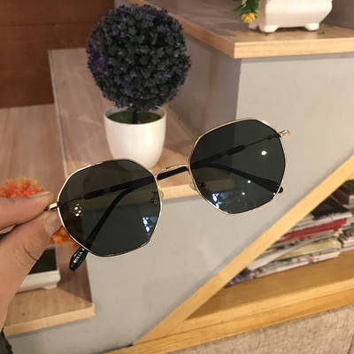 Jauns apaļo saulesbriļļu modelis ar metāla rāmi