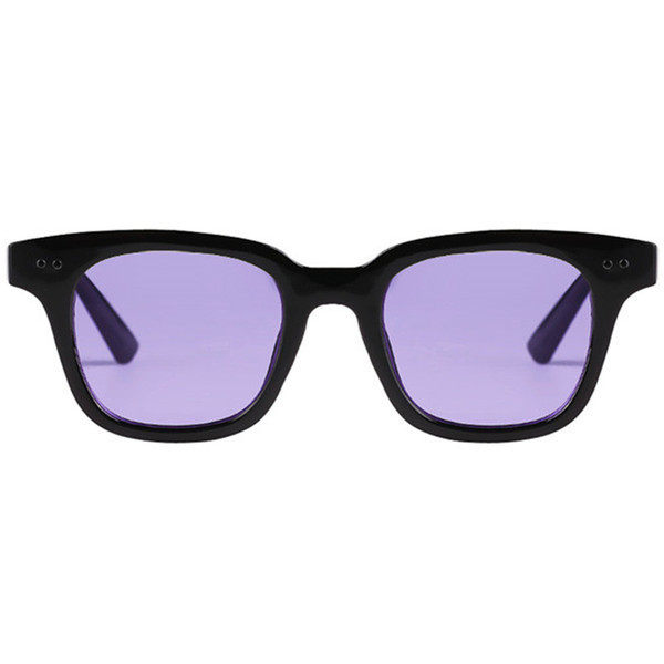 Sieviešu kvadrātveida saulesbrilles ar krāsainām lēcām