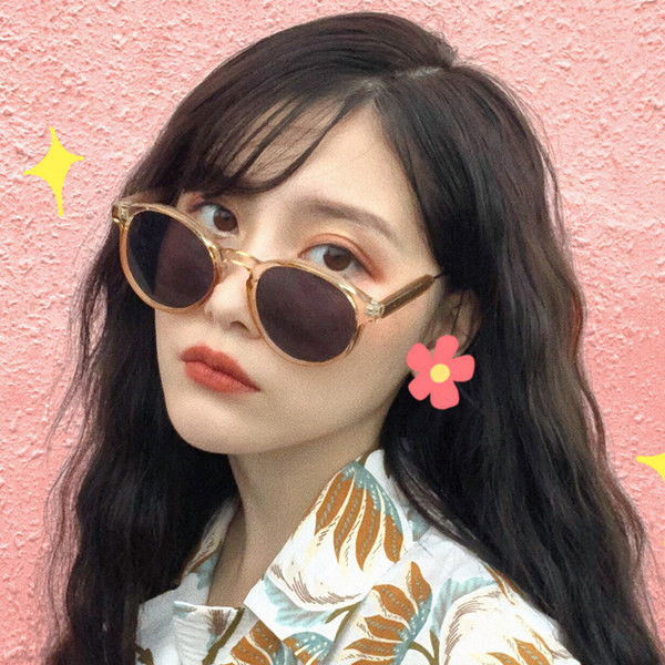 Retro apaļas saulesbrilles sievietēm