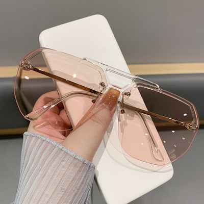 Sieviešu ikdienas ovālas brilles ar plānu rāmi