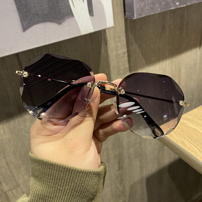 Moderne okrugle naočale bez okvira