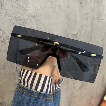 Дамски стилни слънчеви очила квадратен модел 