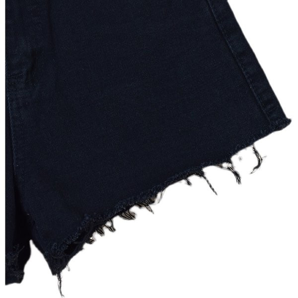 Pantaloni scurți de damă din denim cu nasturi