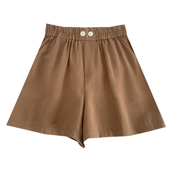 Ikdienas sieviešu šorti ar elastīgu jostasvietu