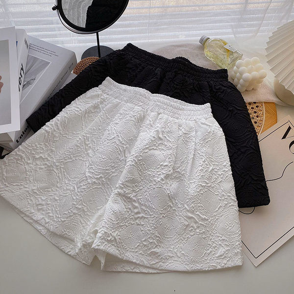 Pantaloni scurți cu talie elastică - pentru femei