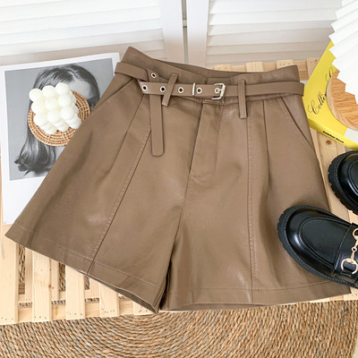 Νέο μοντέλο γυναικεία σορτς - με υψηλή μέση και ζώνη