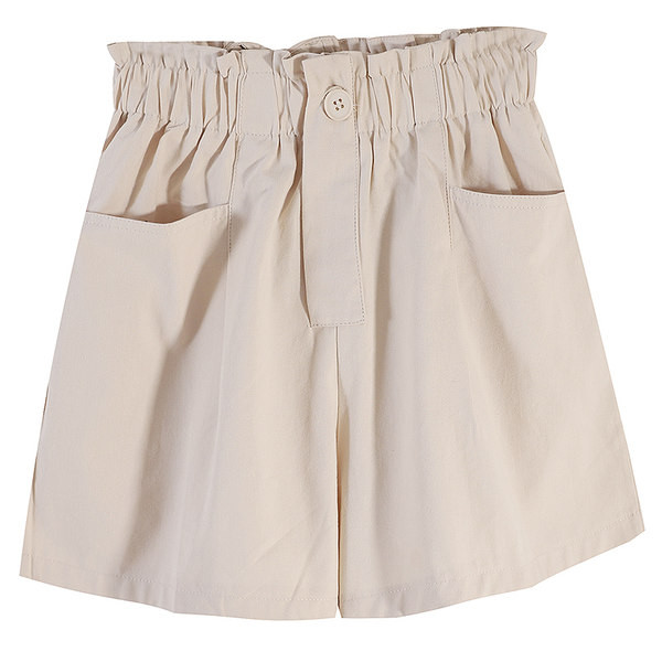 Pantaloni scurti de dama cu talie elastica in mai multe culori