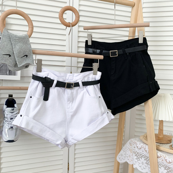 Sieviešu džinsa šorti vairākās krāsās