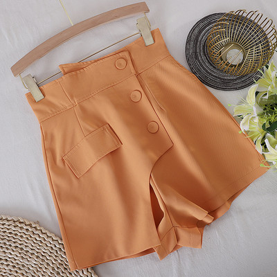 Jauns sieviešu bikšu modelis ar pogām un augstu vidukli