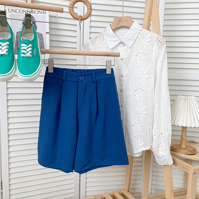 Pantaloni de dama moderni cu talie inalta - in mai multe culori