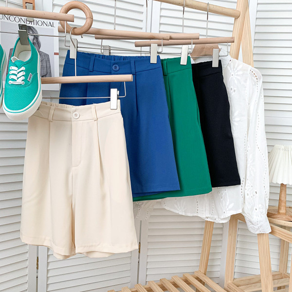 Pantaloni de dama moderni cu talie inalta - in mai multe culori