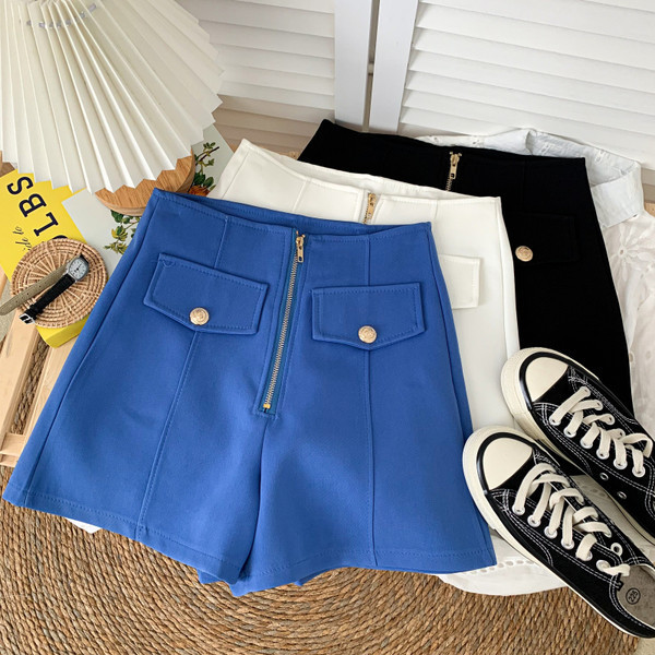 Ikdienas šorti ar rāvējslēdzēju vairākās krāsās