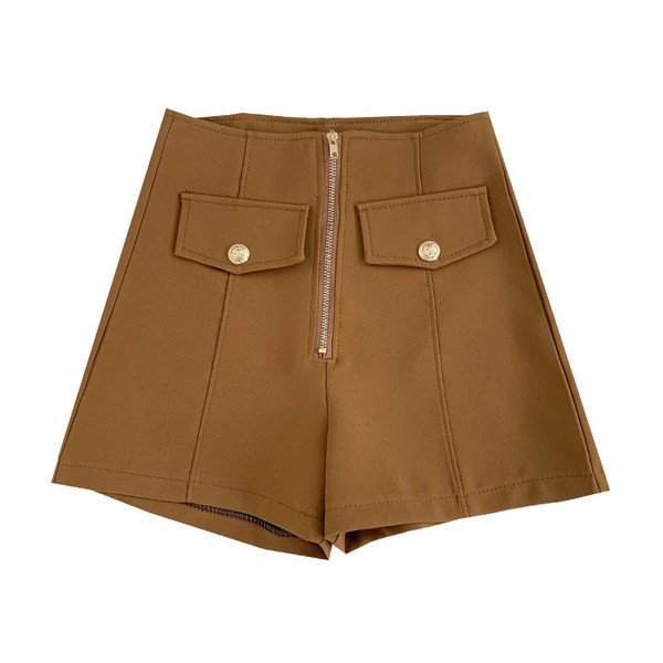 Ikdienas šorti ar rāvējslēdzēju vairākās krāsās