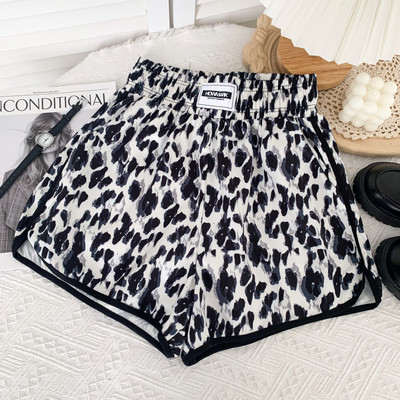 Pantaloni scurți casual dama cu model animal