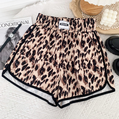 Pantaloni scurți casual dama cu model animal