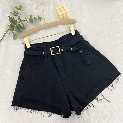 Džinsi ar jostu un augstu vidukli