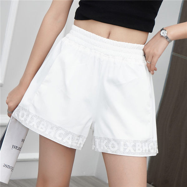 Moderni sieviešu šorti ar augstu vidukli platu modeli