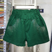 Sieviešu šorti ar augstu vidukli platu modeli