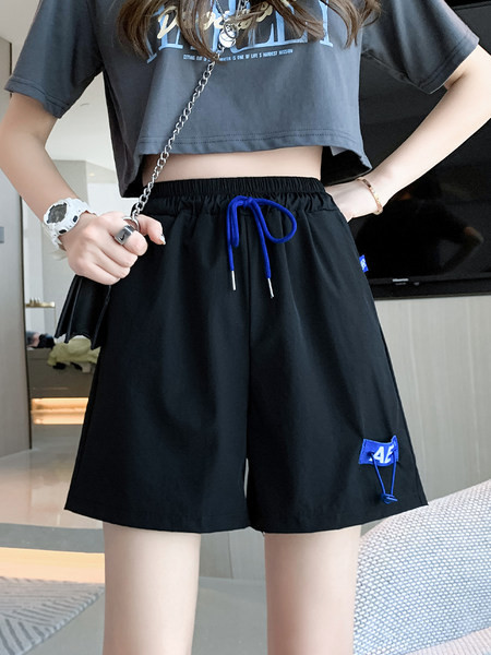 Pantaloni de dama actuali lungime 3/4 cu cravate