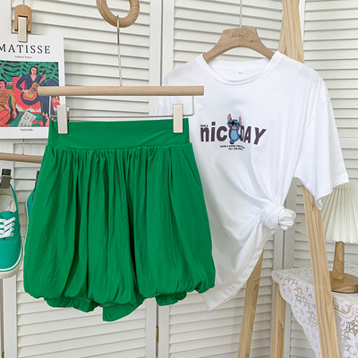 Ikdienas šorti - plats modelis trīs krāsās