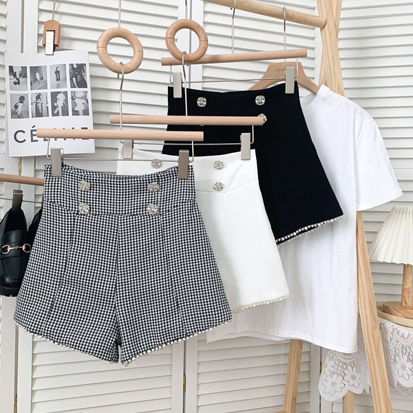 Ikdienas sieviešu bikses ar paaugstinātu vidukli