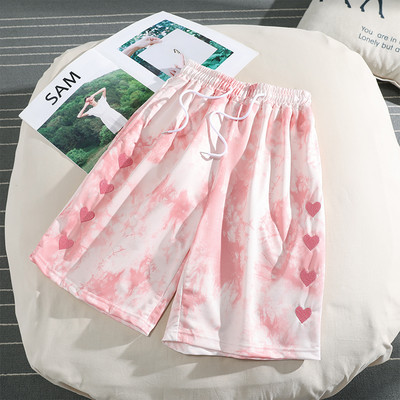 Sieviešu sporta bikses ar augstu vidukli un saitēm