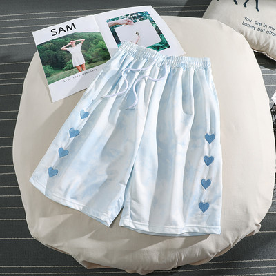 Sieviešu sporta bikses ar augstu vidukli un saitēm