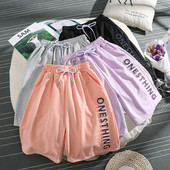 Дамски спортни панталони 3/4 дължина с връзки