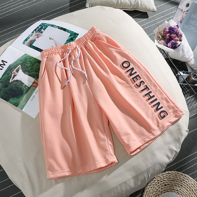 Дамски спортни панталони 3/4 дължина с връзки