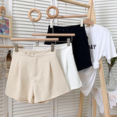 Jauna modeļa platas sieviešu bikses ar pogām