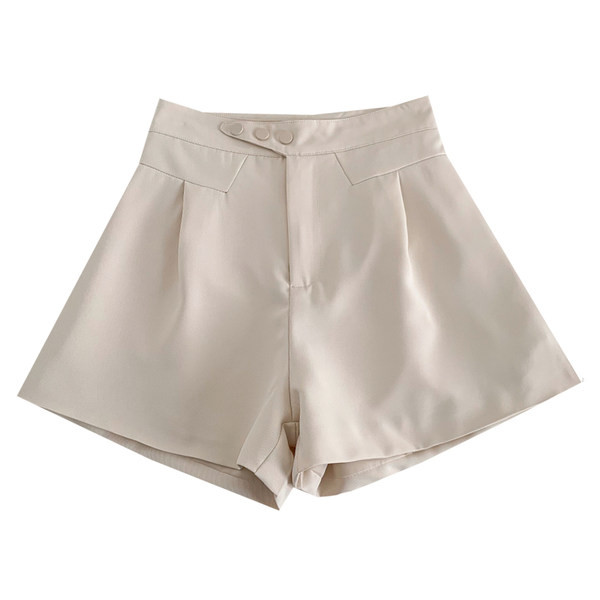 Jauna modeļa platas sieviešu bikses ar pogām