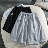 Pantaloni sport de dama cu talie inalta si cravate